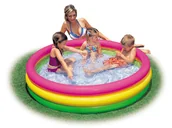 Baseny ogrodowe - Brodzik dmuchany, 3 kolory, Intex, 114x25 cm - miniaturka - grafika 1