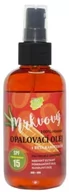 Balsamy i kremy do opalania - Vivaco Vivaco Bio SPF15 Carrot Suntan Oil 150 ml Preparat do opalania ciała - miniaturka - grafika 1