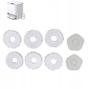 Akcesoria Do Robotów Dotyczy Ecovacs T30 Omni / T30 Pro Omni Wysoka Jakość - Końcówki do szczoteczek elektrycznych Akcesoria Do Robotów Dotyczy Ecovacs T30 Omni / T30 Pro Omni Wysoka Jakość - Końcówki do szczoteczek elektrycznych - miniaturka - grafika 1