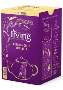 Herbata biała liściasta Irving long bags 10x4g - Herbata - miniaturka - grafika 1