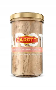 Filety z makreli w oliwie z oliwek Sgombro Filetti 250g - Zarotti włoskie - Konserwy i dania rybne - miniaturka - grafika 1