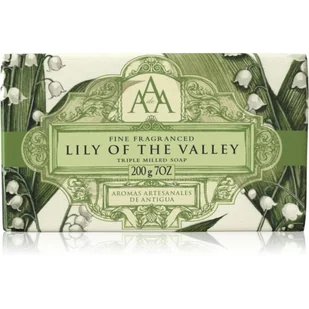 The Somerset Toiletry Co. Aromas Artesanales de Antigua Triple Milled Soap luksusowe mydło Lily of the valley 200 g - Mydła - miniaturka - grafika 1