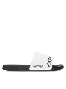EA7 Emporio Armani Klapki 7X000110 AF15128 FC079 Biały - Klapki i japonki męskie - miniaturka - grafika 1