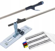 Miotły, szufle, mopy - Zestaw SprayPro Inox - System Natryskowy + UltraSpeed Pro uchwyt do mopa 40 cm + UltraSpeed Pro MicroLite (mop z paskami do kodowania kolorystycznego) - miniaturka - grafika 1