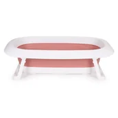 Wanienki dla dzieci - Wanienka Dla Dzieci Wanna Różowa Składana Z Odpływem - Krówka - miniaturka - grafika 1