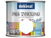 Farby zewnętrzne - Dekoral Emalia Szybkoschnąca Białe Szaleństwo 0,5L - miniaturka - grafika 1