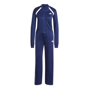 Damski Dres ADIDAS W TEAMSPORT TS JD2673 – Granatowy - Spodnie damskie - miniaturka - grafika 1