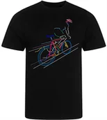 Koszulki męskie - KOSZULKA MĘSKA NADRUK DLA ROWERZYSTY MTB SZOSA GRAWEL PREZENT PREMIUM S - miniaturka - grafika 1