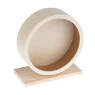 Akcesoria dla gryzoni - TIAKI drewniany kołowrotek - Ø 19,5 cm - miniaturka - grafika 1