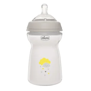 Chicco Butelka Natural Feeling 330ml 6m+ - Butelki dla niemowląt - miniaturka - grafika 1