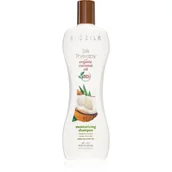 Szampony do włosów - Biosilk Silk Therapy Natural Coconut Oil szampon nawilżający Z olejkiem kokosowym. 355 ml - miniaturka - grafika 1