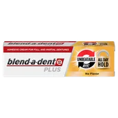 Higiena protez i aparatów ortodontycznych - Blend-a-dent Plus, klej do protez w kremie, Unbeatable Hold, 40 ml - miniaturka - grafika 1