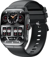 Smartwatch - INF Smartwatch z pomiarem tętna, ciśnienia krwi i natlenienia krwi Czarny - miniaturka - grafika 1