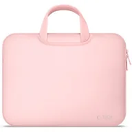 Torby na laptopy - Torba na laptopa TECH-PROTECT Neopren Bag 15-16 cali Różowy - miniaturka - grafika 1