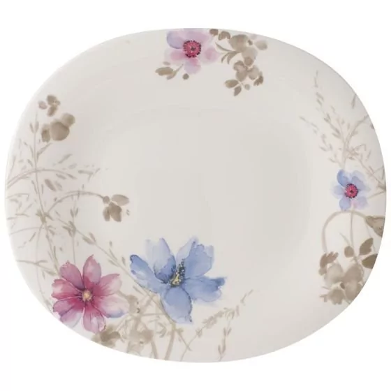 Villeroy & Boch Mariefleur Gris Talerz obiadowy owalny wymiary: 29 x 25 cm (10-4104-2611)