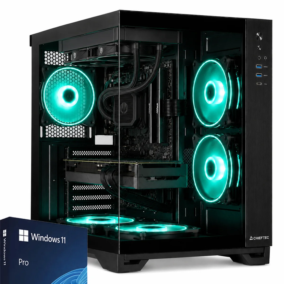 Komputer Gamingowy PC Intel I7 14700F 32GB 2TB RX9070XT 16GB Win11
