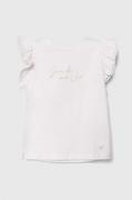 Bluzki dla niemowląt - zippy bluzka niemowlęca kolor biały gładka - Zippy - miniaturka - grafika 1