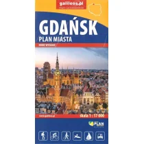 Plan miasta - Gdańsk 1:17 000 w.2022 - Atlasy i mapy - miniaturka - grafika 1