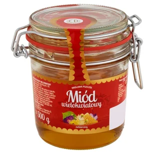 Miód wielokwiatowy nektarowy 500 g 5901749007174 - Miód - miniaturka - grafika 1