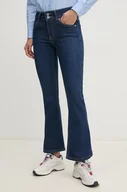 Spodnie damskie - Pepe Jeans jeansy FLARE JEANS MW VENUS damskie medium waist PL204877EE2 - miniaturka - grafika 1