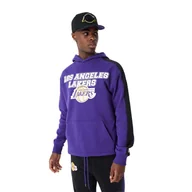 Bluzy męskie - Bluza męska New Era NBA Large Graphic OS Hoody Los Angeles Lakers - miniaturka - grafika 1