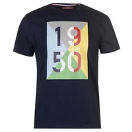 Koszulki męskie - Pierre Cardin koszulka męska granatowa 1950, Rozmiar S - miniaturka - grafika 1