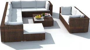 Elior zestaw mebli ogrodowych Daran, brązowy 4180 - Meble ogrodowe - miniaturka - grafika 1