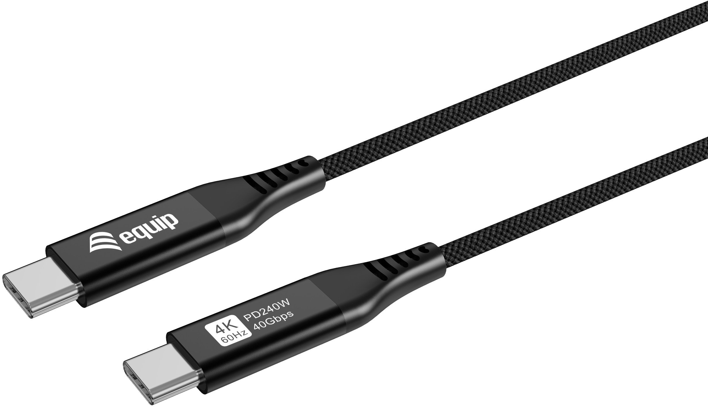 Equip 128389 kabel USB USB4 Gen 3x2 1,2 m USB C Czarny