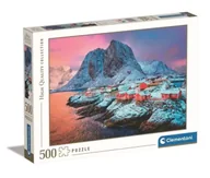 Puzzle - Puzzle 500 HQ Hamnoy Village - Clementoni - miniaturka - grafika 1