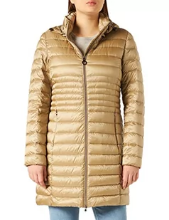 Geox Płaszcz puchowy damski, Pieprz beżowy/granatowy, 72 - Płaszcze damskie - miniaturka - grafika 1