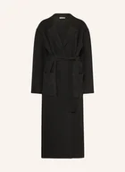 Płaszcze damskie - Lunaria Cashmere Płaszcz Z Kaszmiru schwarz - miniaturka - grafika 1