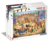 Puzzle - Clementoni Puzzle ramkowe 30 Super Kolor Unce Upon a Time - miniaturka - grafika 1
