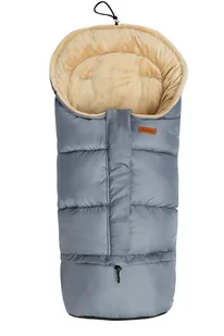 Śpiworek Combi, 3w1, Minky, Graphite/Beige - Śpiworki dla dzieci - miniaturka - grafika 1
