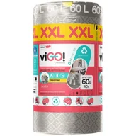 Worki na śmieci - Worki na śmieci VIGO XXL 60 L (40 sztuk) Srebrny - miniaturka - grafika 1