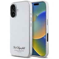Etui i futerały do telefonów - Etui KARL LAGERFELD Hotel RSG do Apple iPhone 16 Szary - miniaturka - grafika 1