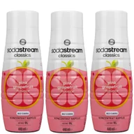 Syropy i koncentraty owocowe - 3x SYROP SODASTREAM PINK GRAPEFRUIT GREJPFRUT BEZ CUKRU KONCENTRAT 440 ml - miniaturka - grafika 1