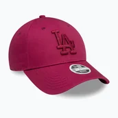 Czapki damskie - Czapka z daszkiem New Era Metallic Logo 9Forty Los Angeles Dodgers dark red WYSYŁKA W 24H 30 DNI NA ZWROT - miniaturka - grafika 1