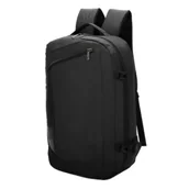 Torby na laptopy - Plecak Biznesowy Torba na Laptopa z USB Czarny - miniaturka - grafika 1