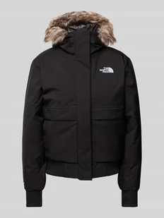 Kurtka z wyhaftowanym logo model ‘Artic Bomber’ - Kurtki damskie - miniaturka - grafika 1
