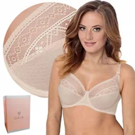 Biustonosze - ﻿GAIA NANCY 059 , biustonosz soft , BEŻOWY , 80G - miniaturka - grafika 1