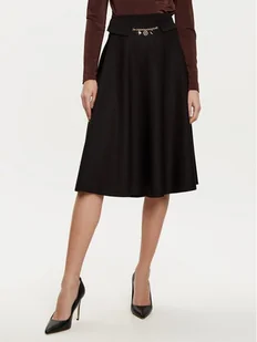 Rinascimento Spódnica midi CFC0121918003 Czarny Regular Fit - Spódnice - miniaturka - grafika 1