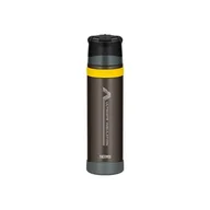 Termosy - Thermos Termos z kubkiem do warunków ekstremalnych 0,9l brązowy TH-150061 - miniaturka - grafika 1