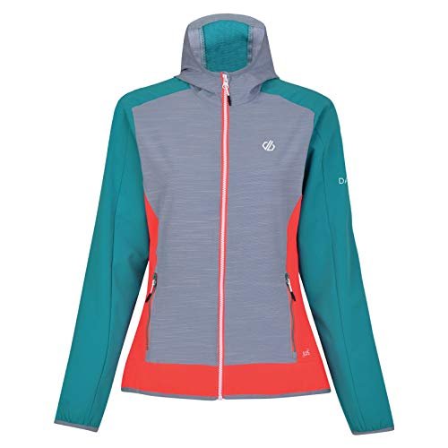 Dare 2b S/S damska kurtka softshellowa DUALITY II XL Gravty/Carri