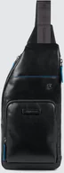 Plecaki - Piquadro Piquadro, Monospalla, Leather, Backpack, Black, Mono Sling, For Men, 18 x 36 x 6 cm For Men - miniaturka - grafika 1