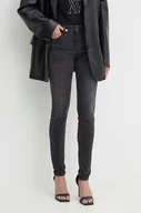 Spodnie damskie - Armani Exchange jeansy damskie kolor czarny 6DYJ01 Y18HZ - miniaturka - grafika 1