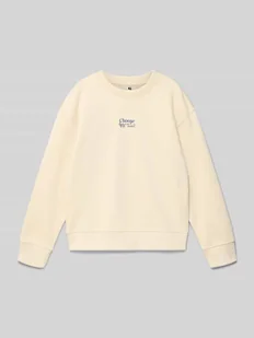 Bluza o kroju regular fit z nadrukiem z logo - Swetry dla chłopców - miniaturka - grafika 1