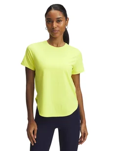 Under Armour Koszulka sportowa w kolorze zielonym - Koszulki sportowe damskie - miniaturka - grafika 1