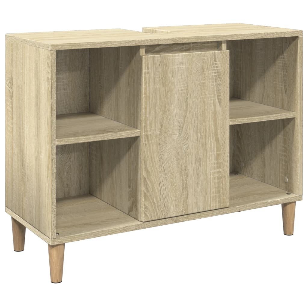 vidaXL Szafka łazienkowa dąb sonoma 80x33x60 cm materiał drewnopochodny