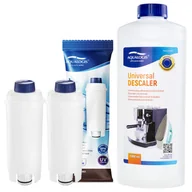 Akcesoria i części do ekspresów do kawy - Zestaw Do Delonghi Filtr AL-S002 2szt, Odkamieniacz Uniwersalny Aqualogis 1L - miniaturka - grafika 1