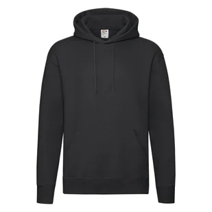 Bluza męska z kapturem Hooded Sweat Premium Fruit of the Loom - Czarny S - Bluzy męskie - miniaturka - grafika 1
